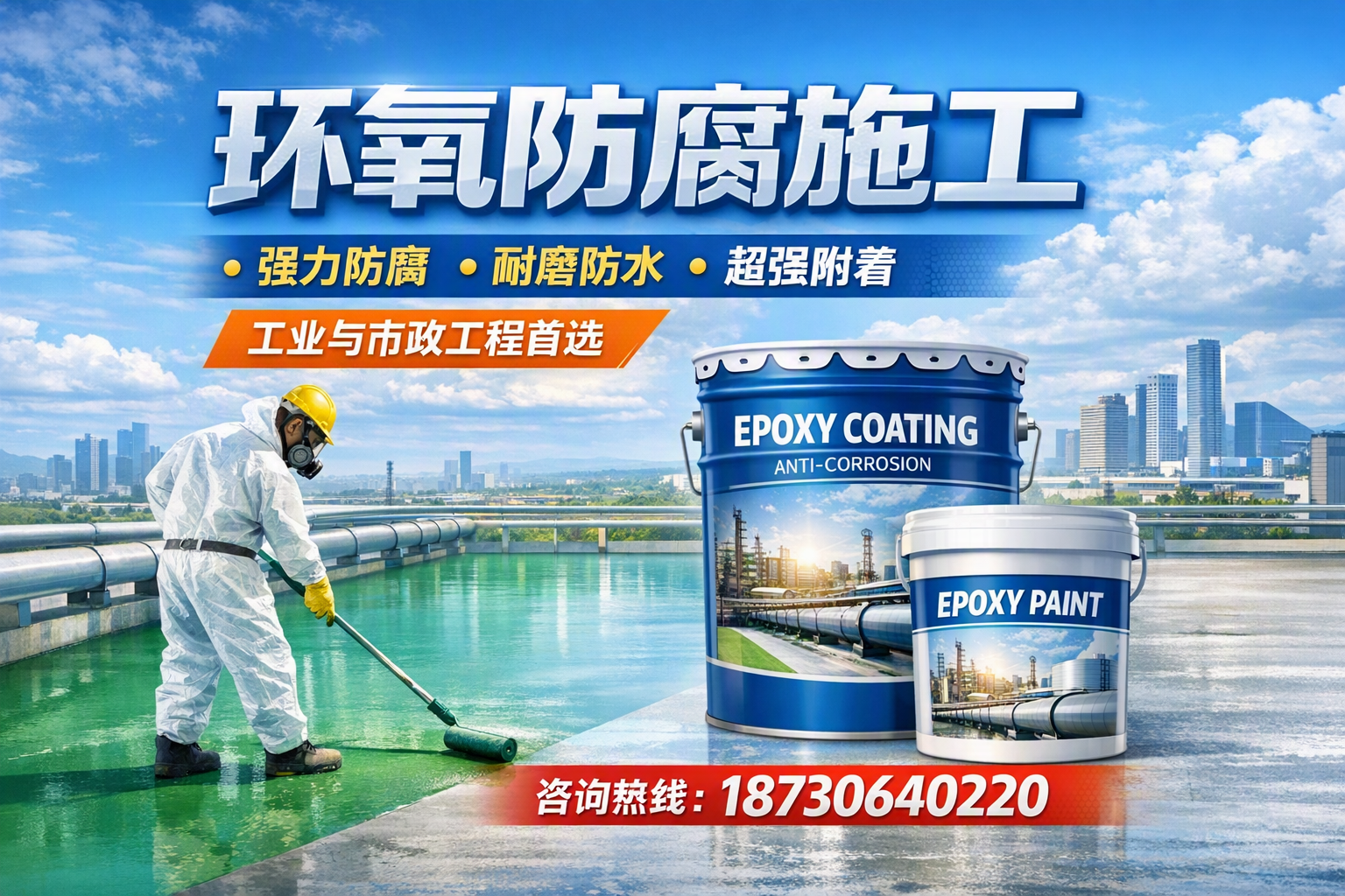 在 白银 进行环氧防腐施工的注意事项
